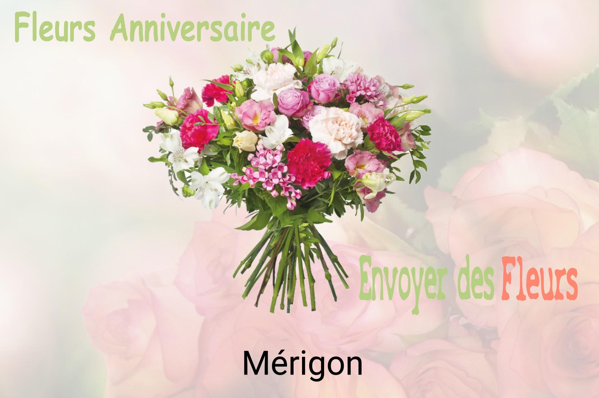 Bouquet de fleurs d’anniversaire livré à Mérigon
