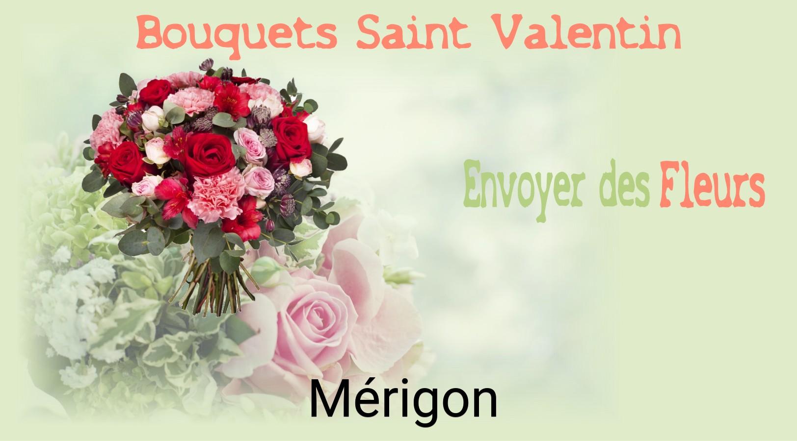 Roses de Saint-Valentin livrées à Mérigon